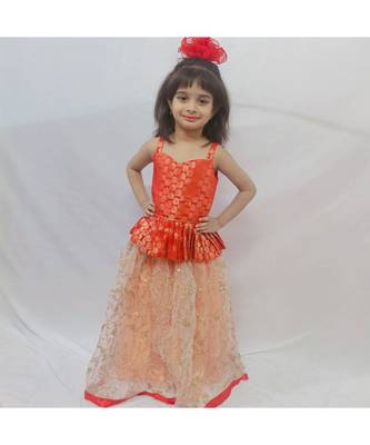 Brocade and net designer Lehenga Choli 1