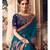 blue art silk embroidered art silk sarees