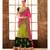 Net lehanga with dupion blose and chiffon dupatta