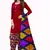 Maroon Abstract Printed Leon Unstitched Salwar Kameez