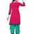 Pink Floral Print Leon Unstitched Salwar Kameez