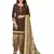 Brown Abstract Print Leon Unstitched Salwar Kameez