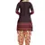 Black Floral Print Leon Unstitched Salwar Kameez