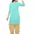 Aqua-Blue Printed Leon Unstitched Salwar Kameez