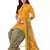 Yellow Floral Print Leon Unstitched Salwar Kameez