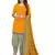 Yellow Floral Print Leon Unstitched Salwar Kameez