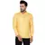 Yellow plain cotton men-kurtas