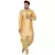Gold printed banarasi men-kurtas