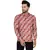 Maroon printed cotton men-kurtas