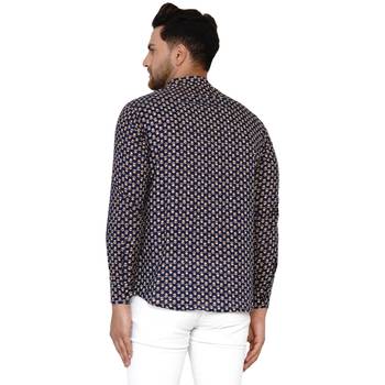 Blue printed cotton men-kurtas 4