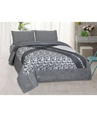 multicolor cotton printed multicolour king size double bed sheet with pillow cover 1
