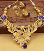 Blue agate necklaces