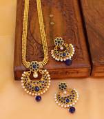 Blue agate necklaces