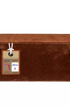 atorakushon Velvet Brown Jewellery Storage Box Earring Wardrobe Organizer Necklace Mix folder For Women