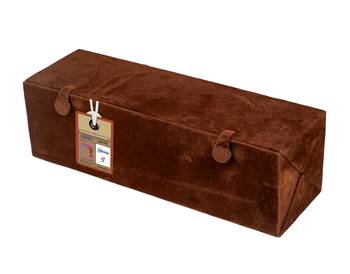 atorakushon Velvet Brown Jewellery Storage Box Earring Wardrobe Organizer Necklace Mix folder For Women 5