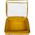 atorakushon   Mustard Fabric Makeup Storage Box Travelling Vanity Cosmetic Bag Necklace Jewelry Organizer for Women