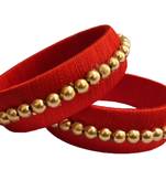 Orange bangles-and-bracelets