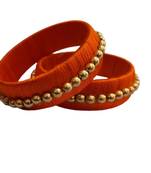 Orange bangles-and-bracelets