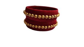 Maroon bangles-and-bracelets 4