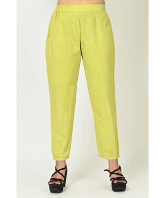 Pink Dola Silk Printed Quarter Sleeves Womens Straight Pant Set 5