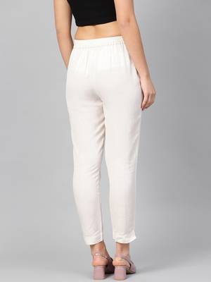 Fusion Threads Cotton Slim Pant for Woman trouser 2
