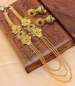 Blue agate necklaces