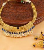 Blue agate necklaces