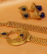 Blue agate necklaces