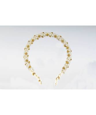 Halcyon Snow Pearls Headband 1