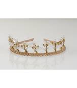 Amber Coronet Crystal Headband