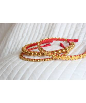 Royal Circlets Pearl and Rose Headband Set 1