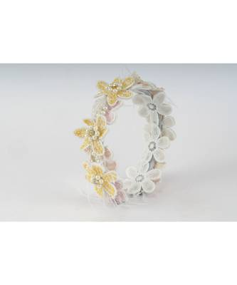 Pastel Florets Lace Headband 2