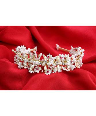 Frost and Fire Flower Headband 4