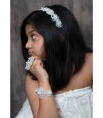 Blooming Ivory Headband, Ring and Bracelet Set