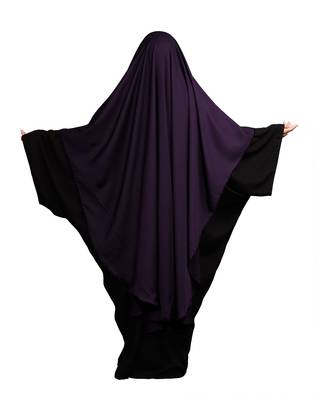 JSDC Daily Wear Women Korean Nida Long Niqab Prayer Khimar Abaya 2