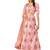 Women Pink Embroidery Silk Blend Semi Stitched Lehenga