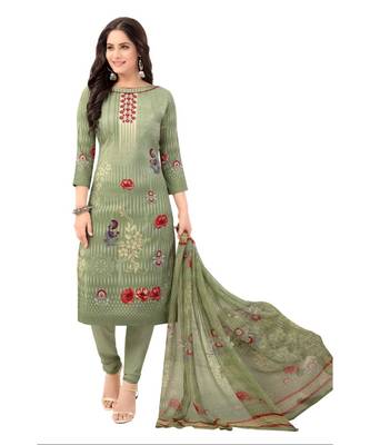 Synthetic printed soft dress material 1
