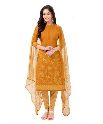 Synthetic printed soft dress material 1