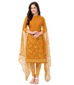 Synthetic printed soft dress material