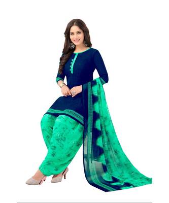 Synthetic printed soft dress material 1