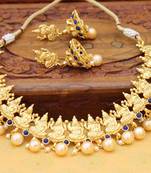 Blue agate necklaces