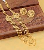 Gold agate necklaces