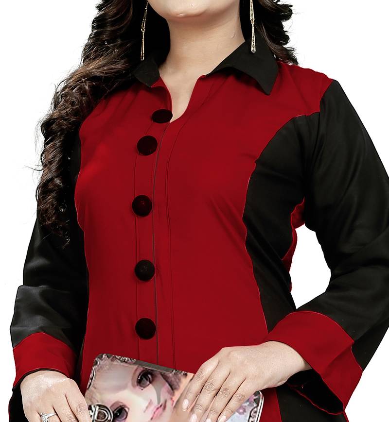 Fashion Kreza Women's Rayon A-Line Kurta