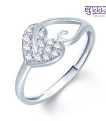 Sukkhi Pleasing Rhodium Plated CZ rings(179R250)