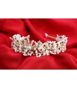 Frost and Fire Flower Hair Comb