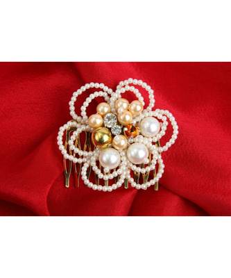 Blooming Jewel Hair Comb 1