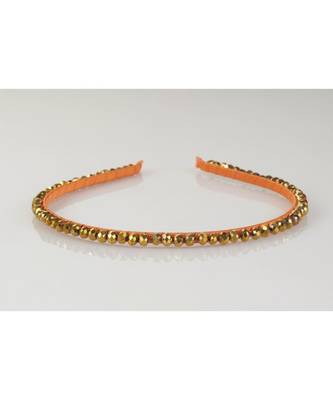 Jeweled Amber Hairband 1