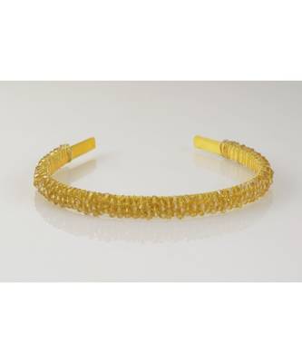 Corundum Crystal Topaz Headband 1