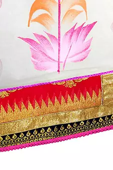 Atorakushon   Fabric Printed Hanging Saree Cover Wardrobe Organizer Garment Storage Bags Pack of 18