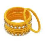 Yellow bangles-and-bracelets